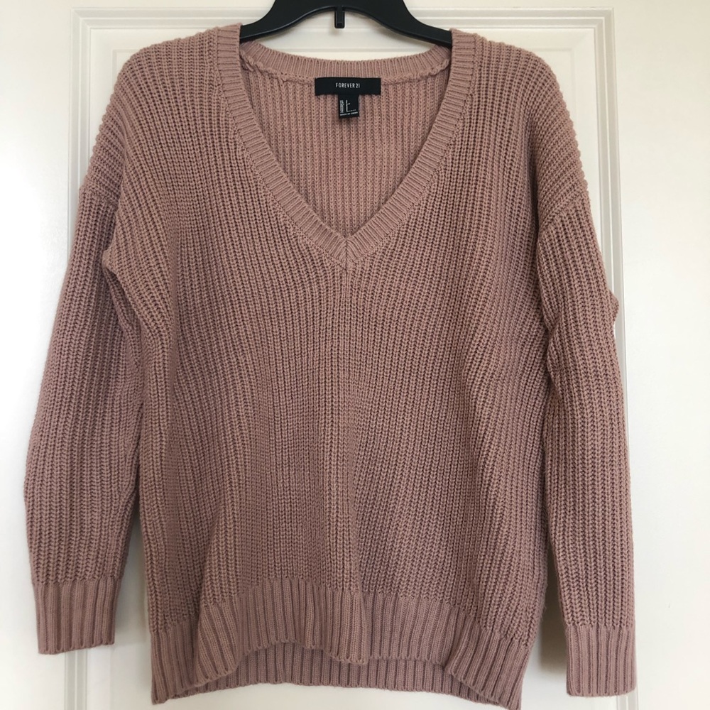 Forever 21 Mauve Sweater